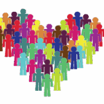 inclusion group heart person 2728130